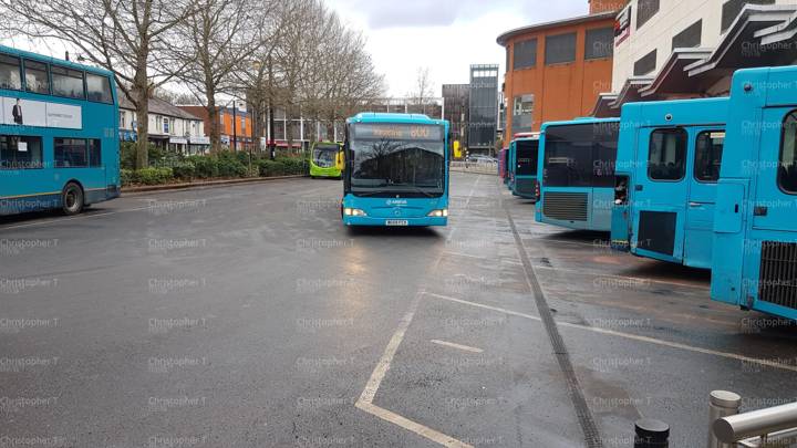 Image of Arriva Beds and Bucks vehicle 3027. Taken by Christopher T at 11.21.58 on 2022.02.14
